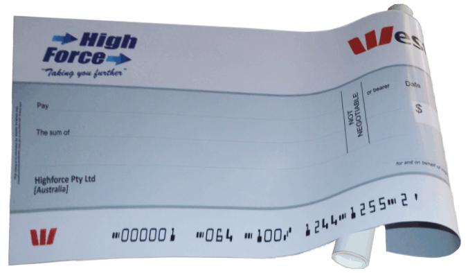 Custom Novelty Big Cheques - Sizing & Prices